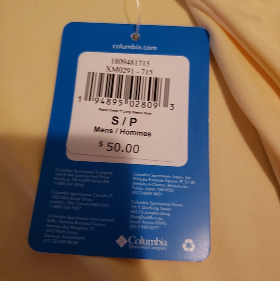 🏕 Columbia Long Sleeve T-shirt 🏕 - Picture 4 of 6